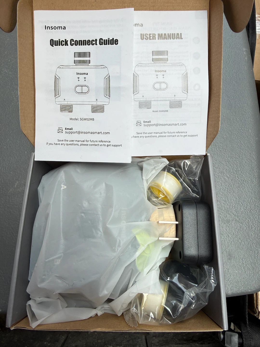Insoma WiFi Dual Water Timer SGW02MB - photo 5