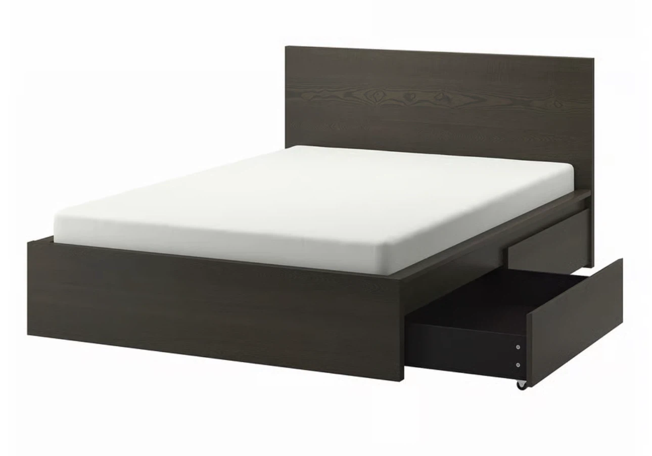 Queen with Storage Bed Frame + Matress