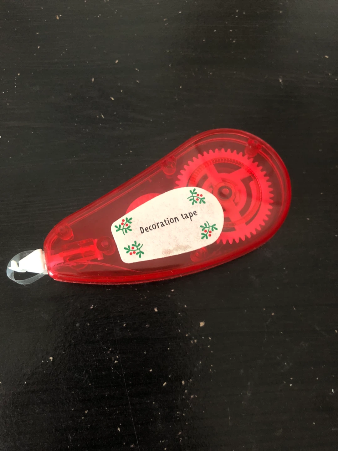 Red Christmas Decoration Tape Dispenser🏈