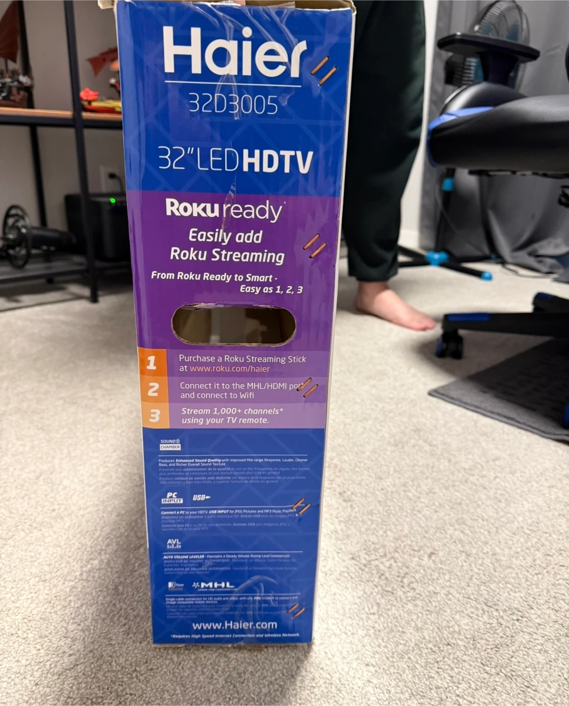 Haier 32” Ready to be Smart TV - Pick up in Alpine Park SW - photo 3