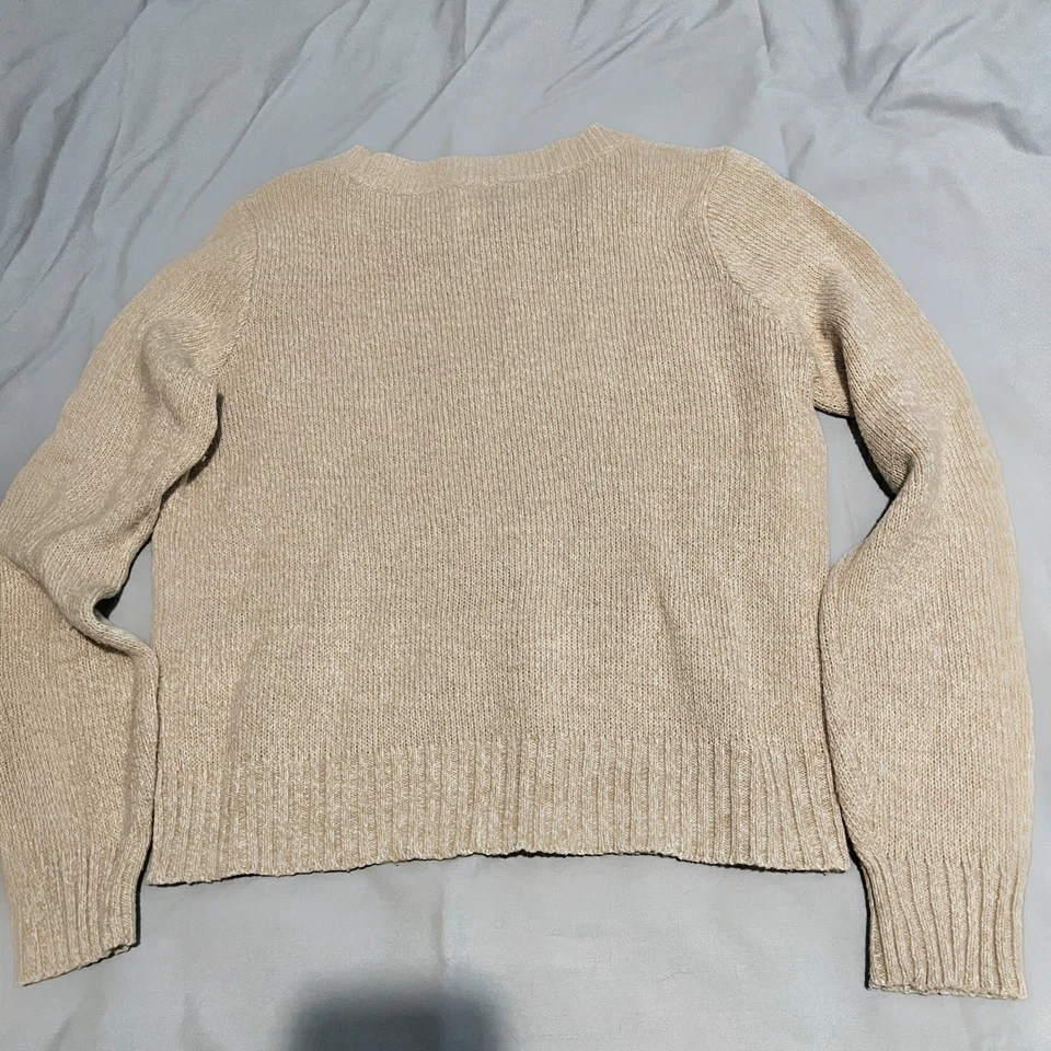 H&M Divided Beige Knit Sweater - photo 4