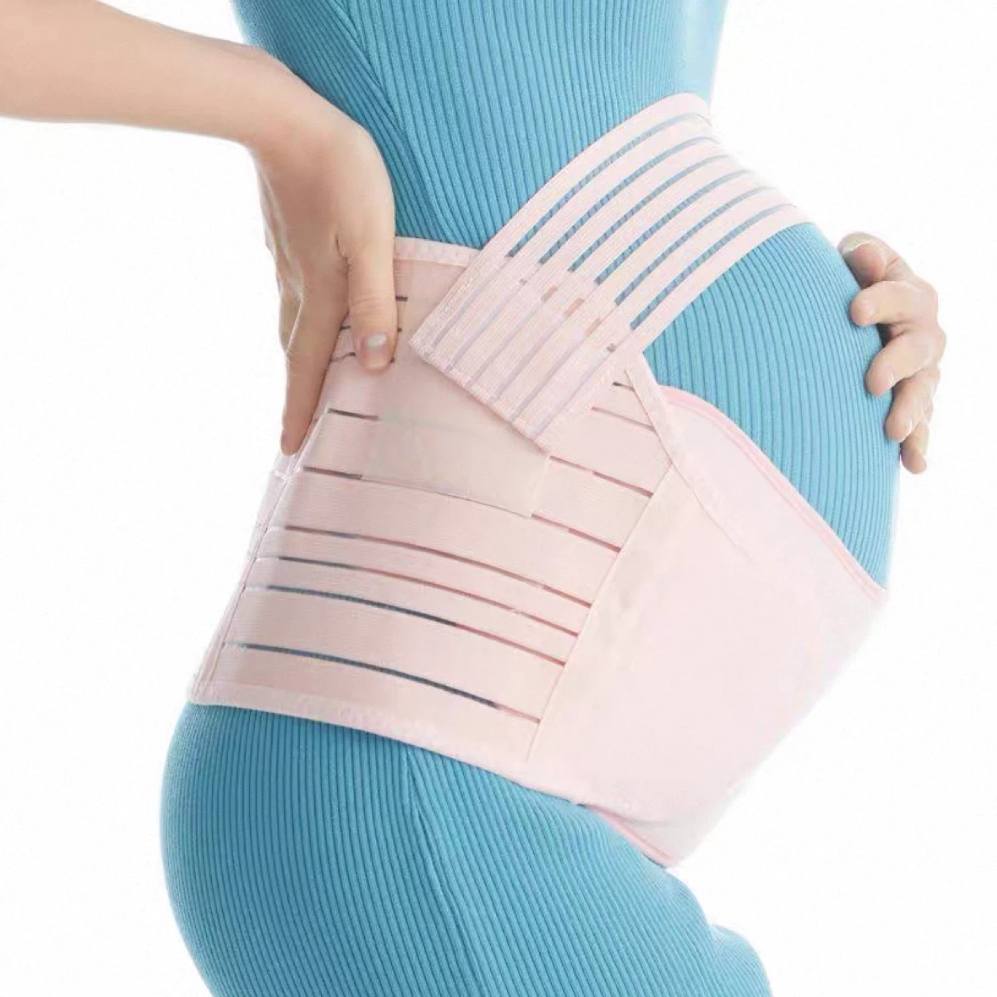 Maternity Support Belt Newborn Baby Clothes and Swaddle Bundle - photo 3