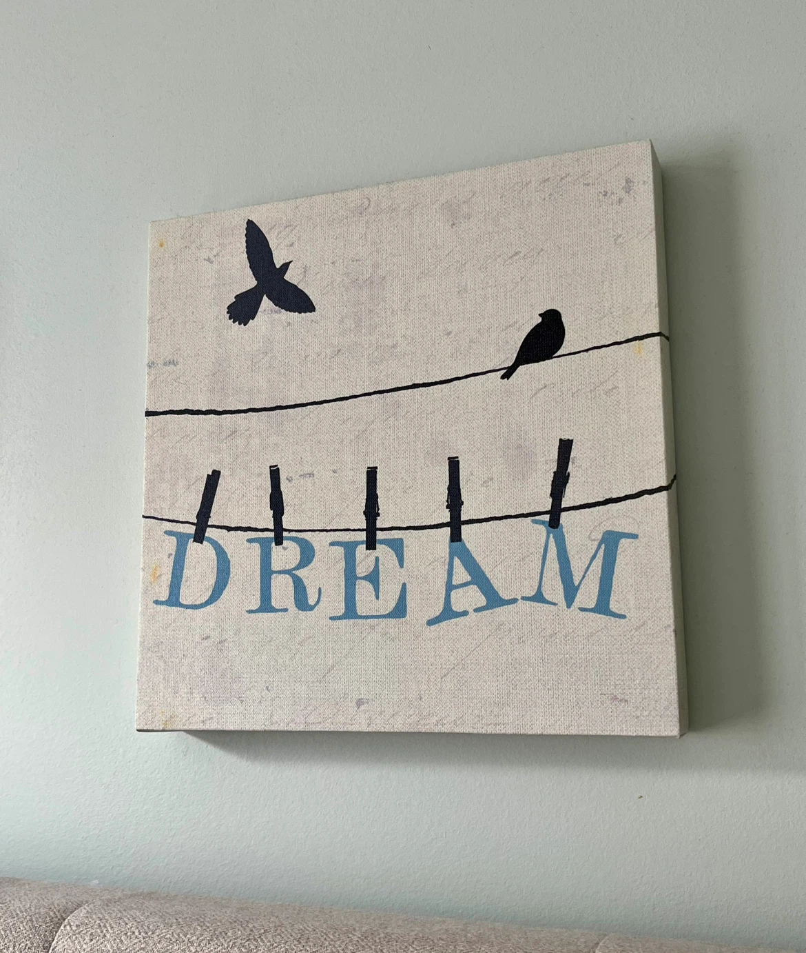 Set of 4 Word Theme Canvas Wall Art - photo 5