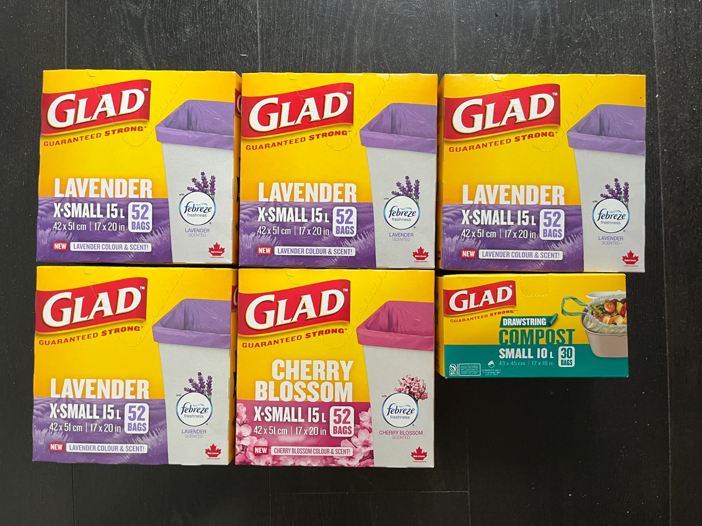 Glad Garbage & Compost Bags 🏈
