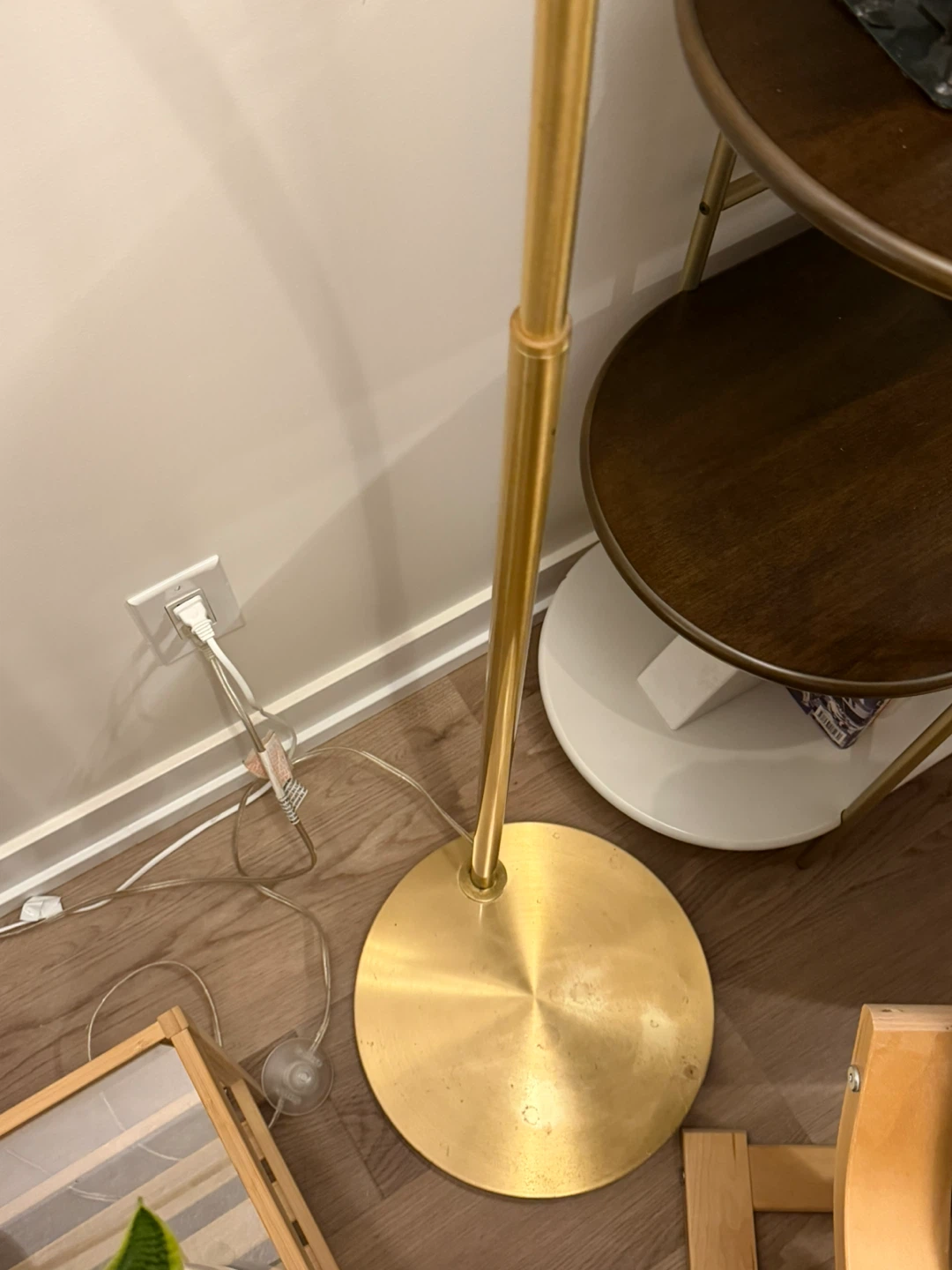West Elm Overarching Acrylic Shade Floor Lamp (76") - photo 4
