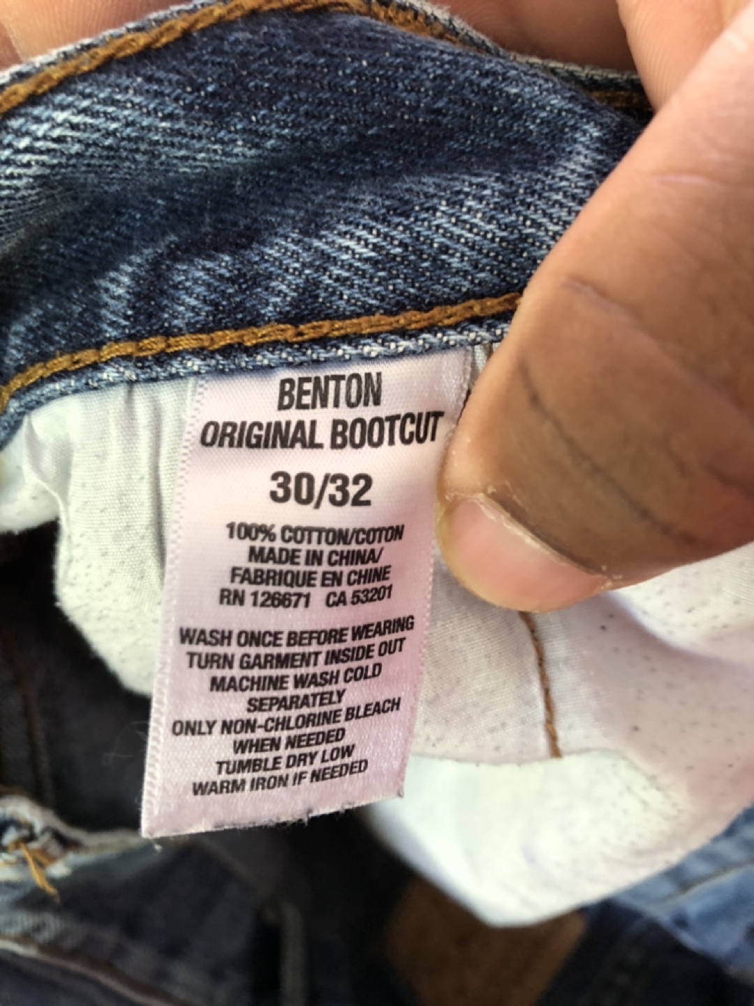 Aeropostale Benton Original Bootcut Jeans 30x32 - photo 3