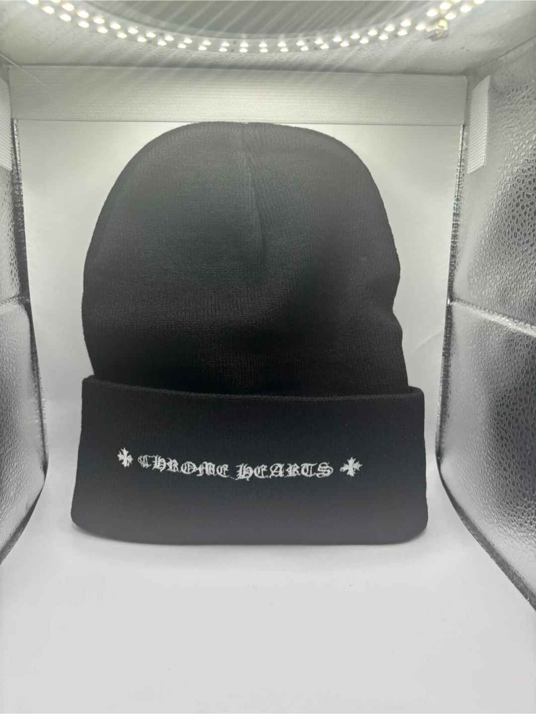 Chrome Hearts Black Beanie - photo 2