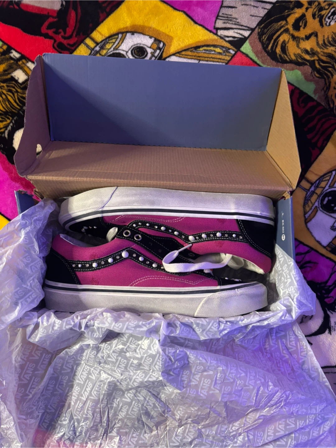 Vans Old Skool Studded Sneakers Pearlized - photo 5