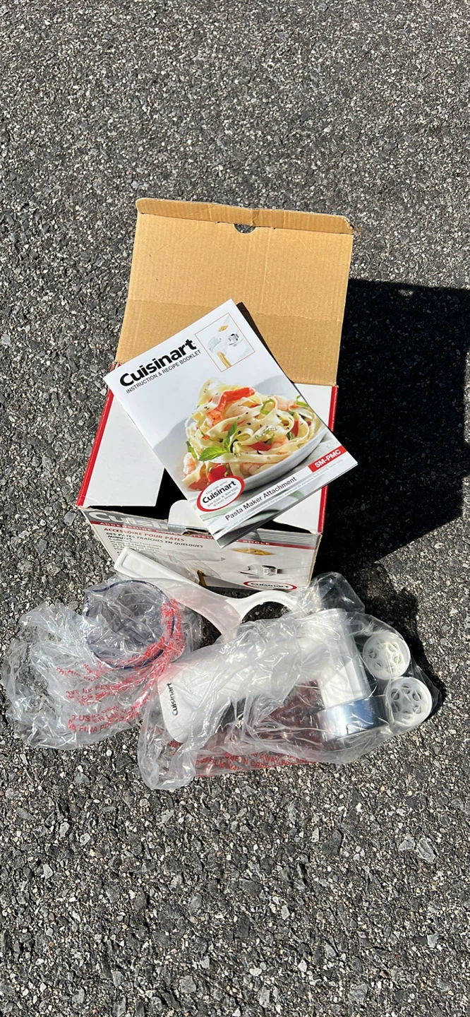 🏈 Cuisinart Pasta Maker Attachment SM-PMC - photo 2