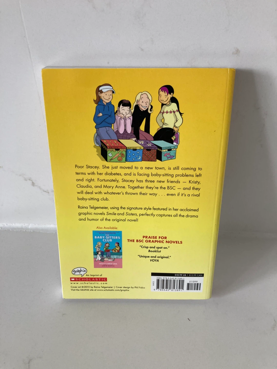 🏈2: The Baby-Sitters Club: The Truth About Stacey Graphic Novel - photo 2