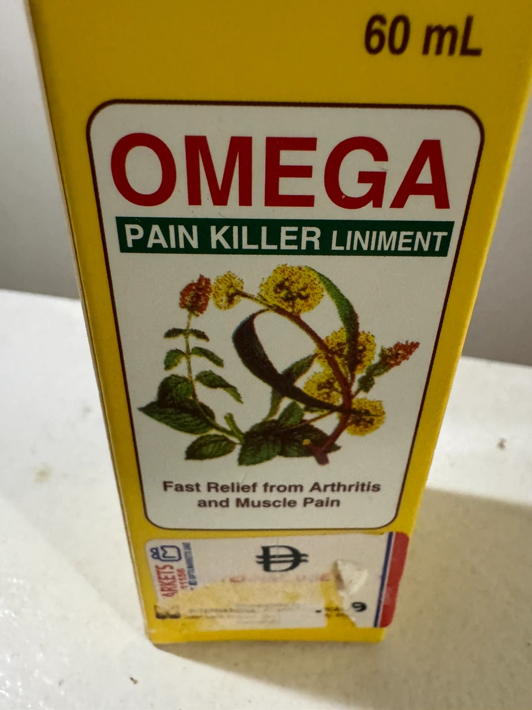 Omega Pain Killer Liniment 60ml 🏈