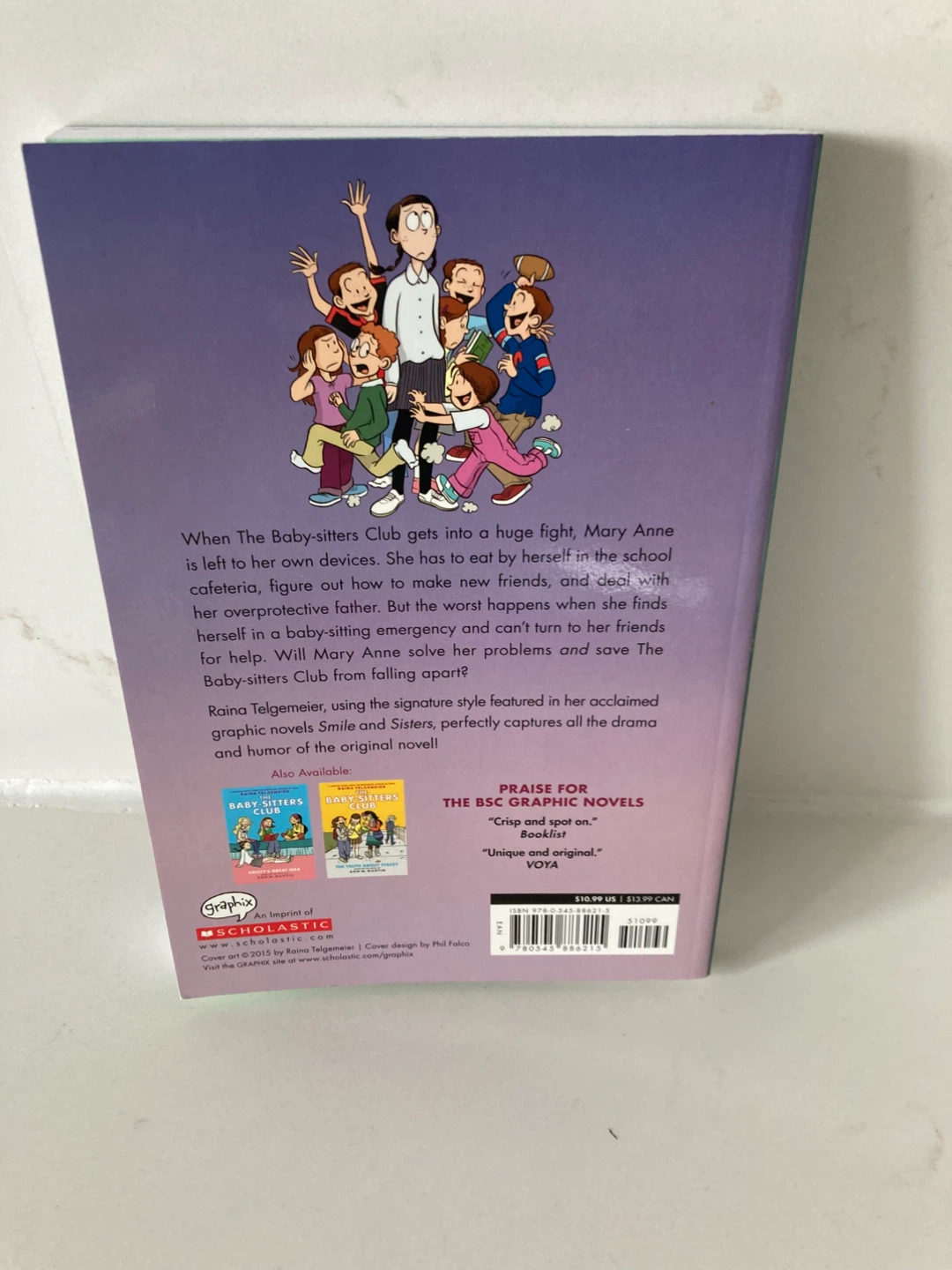 🏈3: The Baby-Sitters Club: Mary Anne Saves the Day Graphic Novel - photo 2