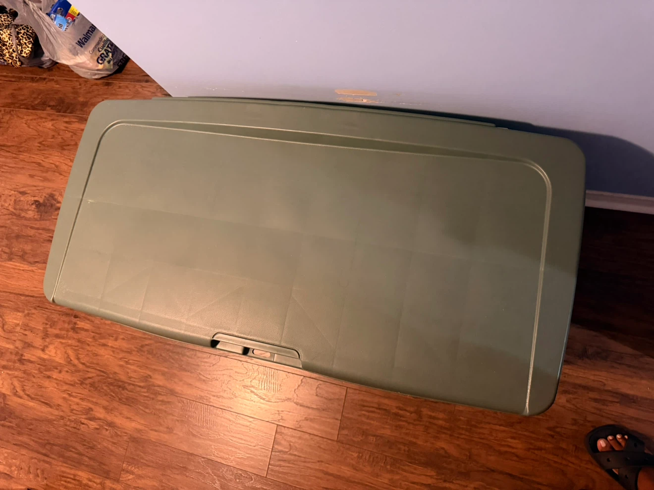 Large Plastic Storage Bin - photo 2