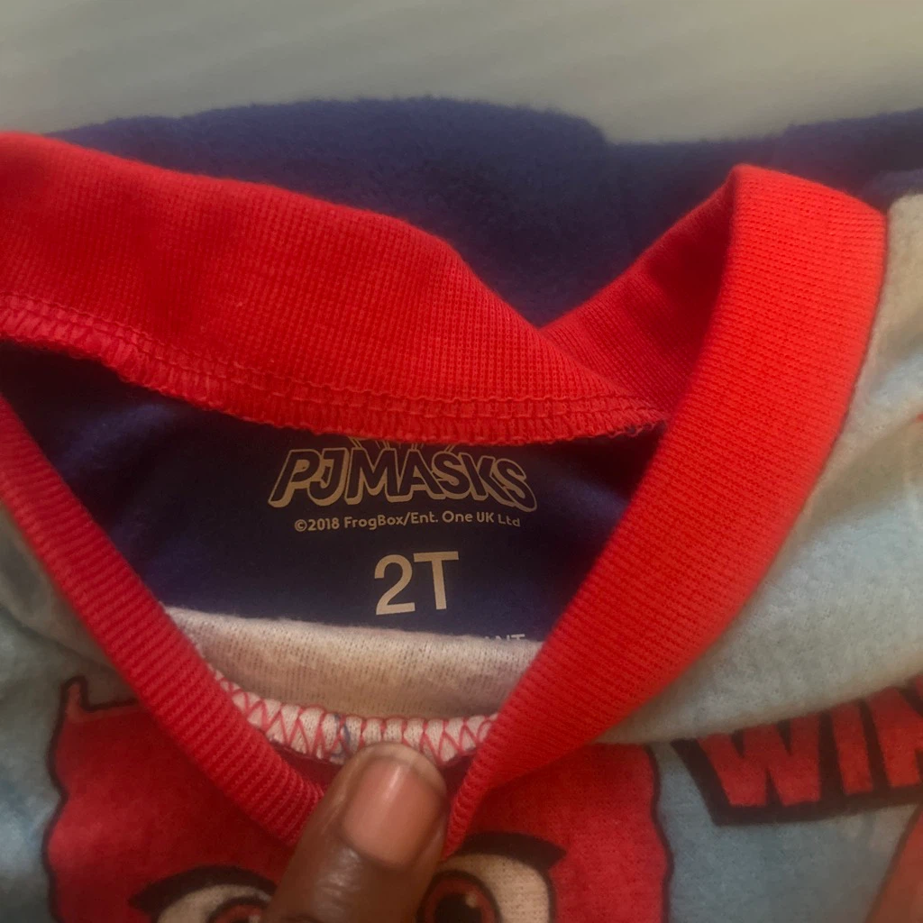 PJ Masks Toddler Pajama Set 2T🏈 - photo 2