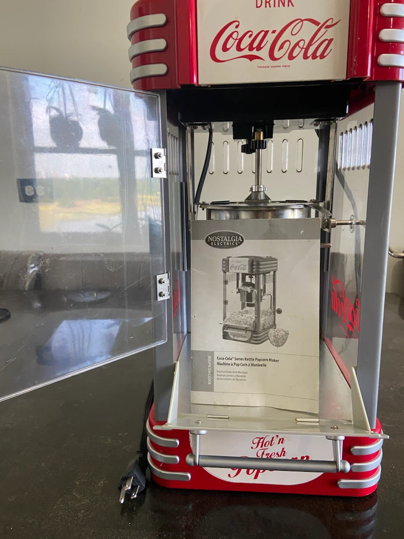 Nostalgia Electrics Coca-Cola Popcorn Maker - photo 3
