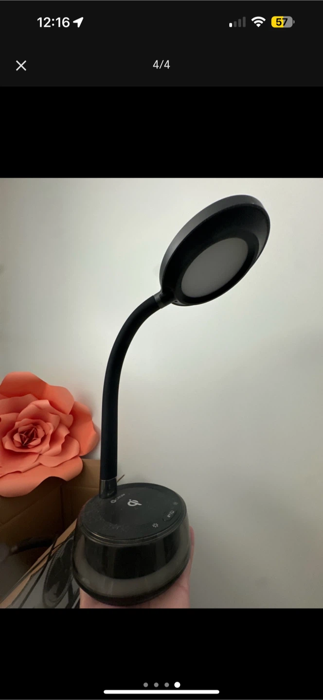 Set of 2 OttLite LED Desk Lamp with Wireless Charging