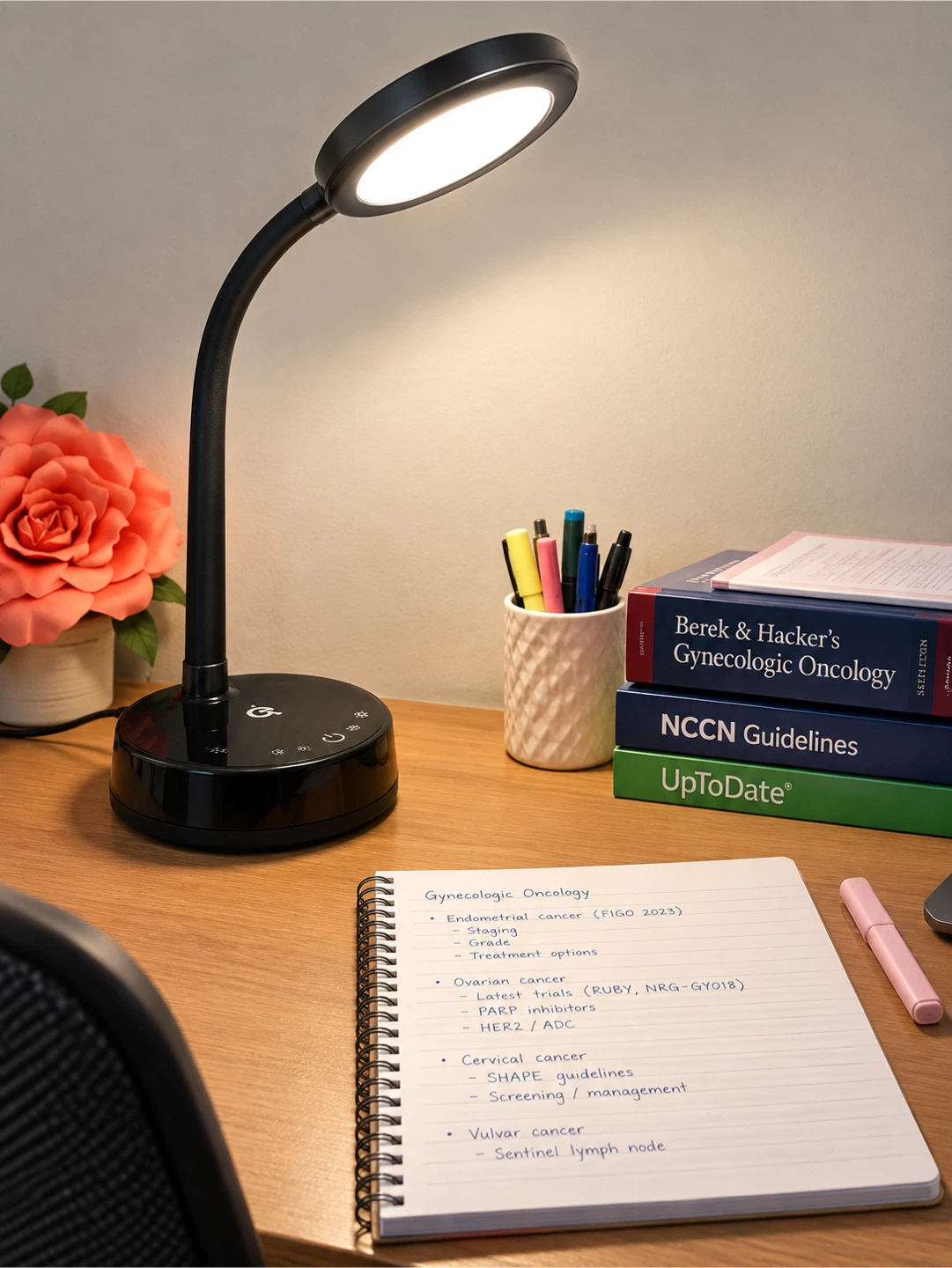 Set of 2 OttLite LED Desk Lamp with Wireless Charging - photo 2