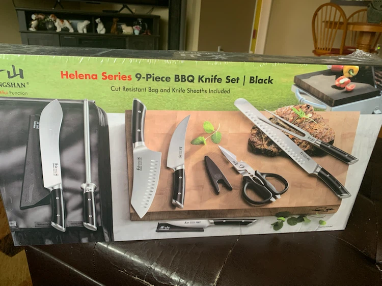 Cangshan Helena Series 9-Piece BBQ Knife Set - photo 2