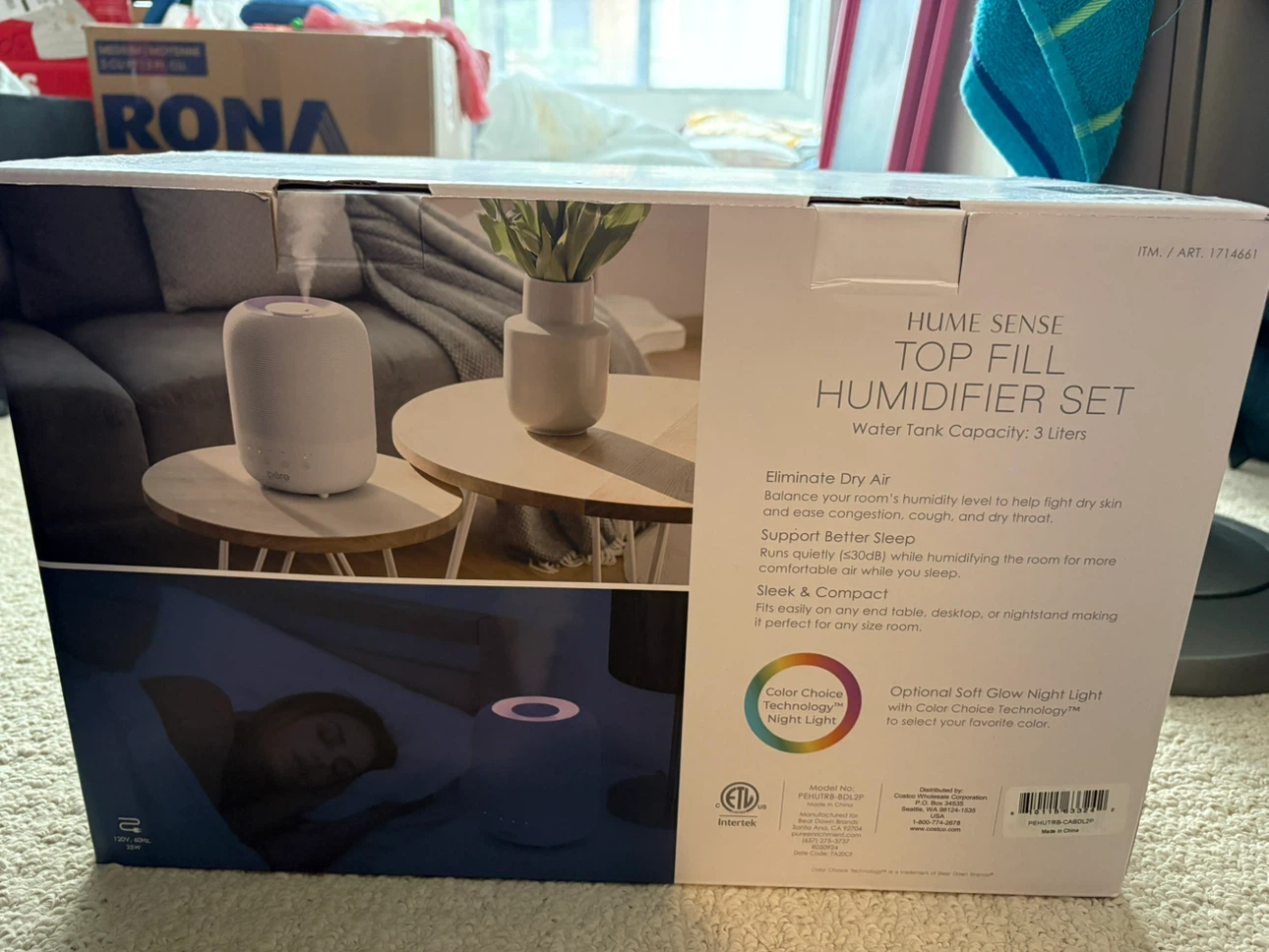 Pure Enrichment Hume Sense Humidifier Set - photo 4