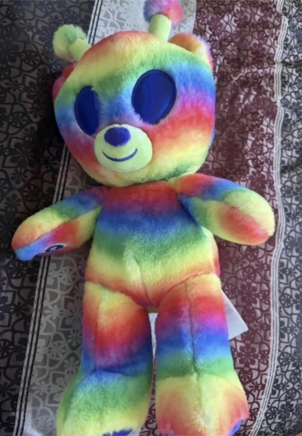 Rainbow bear alien build a bear