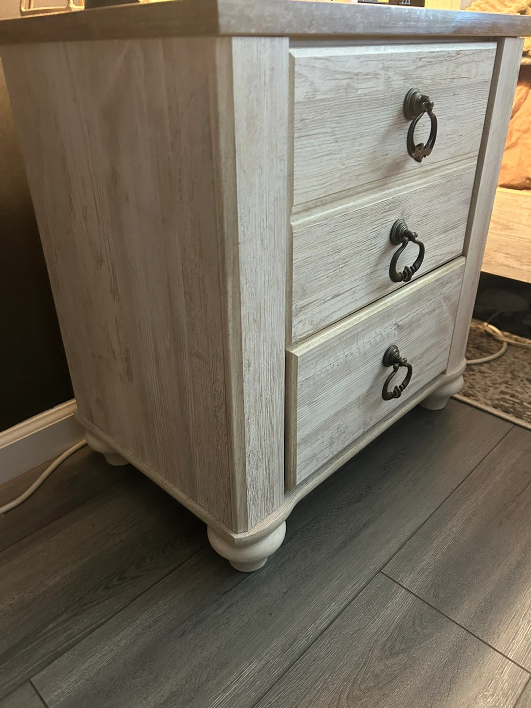 Ashley store nightstands pick up only