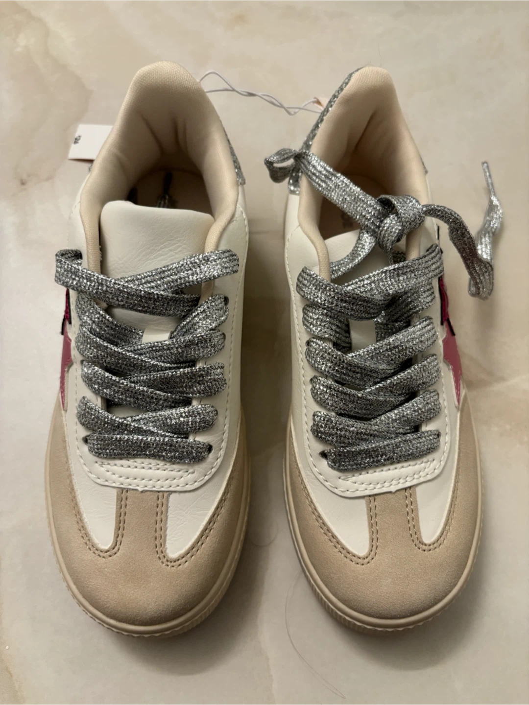 Joe Fresh Kids Star Sneakers Size 2 - photo 2