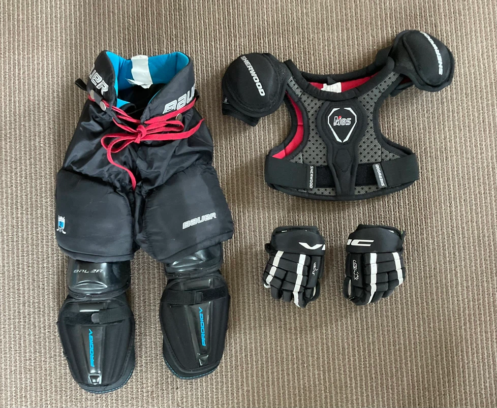 Youth Hockey Gear Set - Bauer Prodigy Pant/Shin Combo