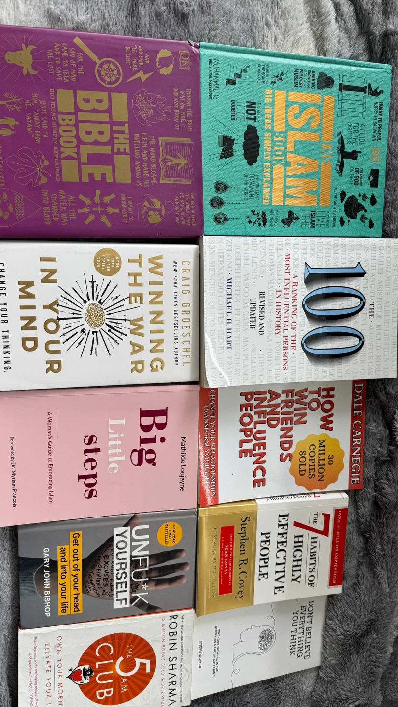 Assorted Self-Help and Inspirational Books