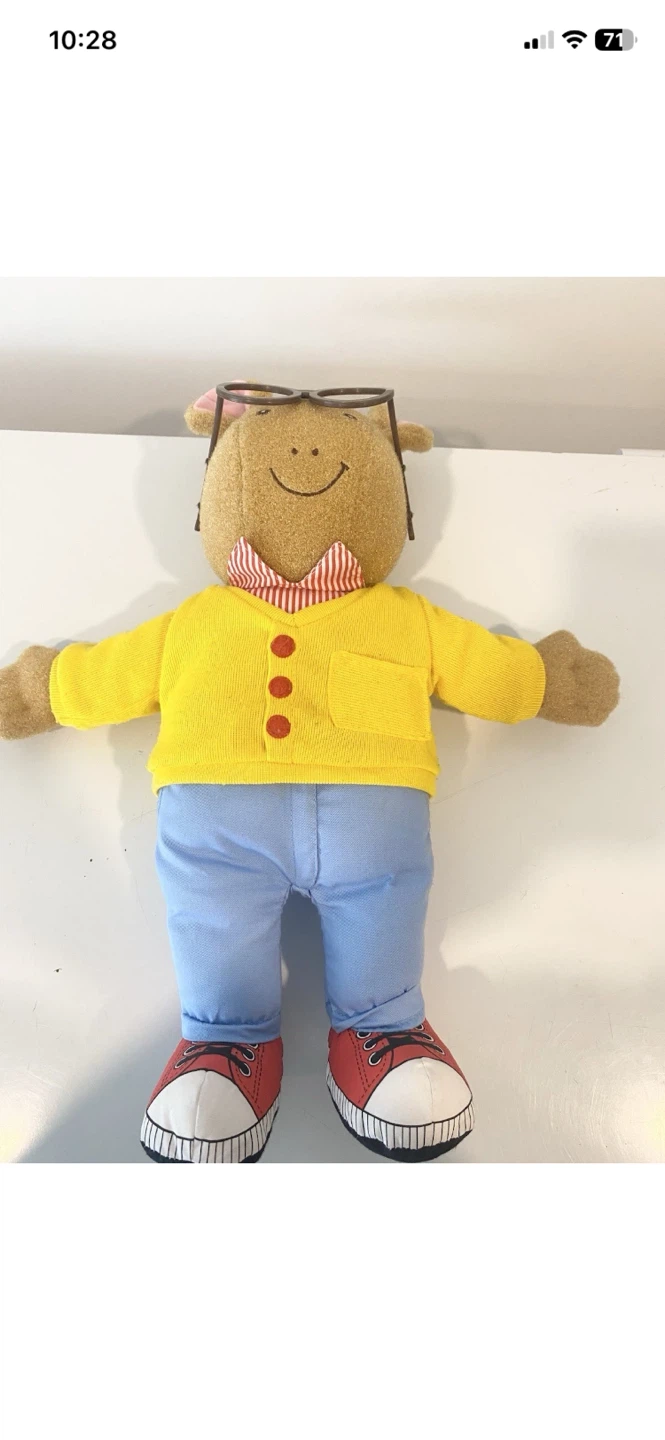 Vintage 1996 Playskool Talking Arthur Plush Doll 17” - photo 3