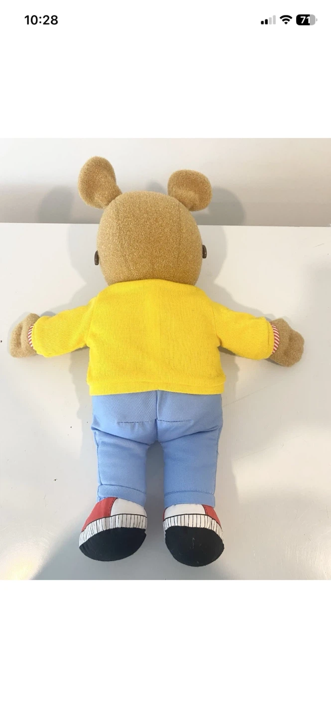 Vintage 1996 Playskool Talking Arthur Plush Doll 17” - photo 4
