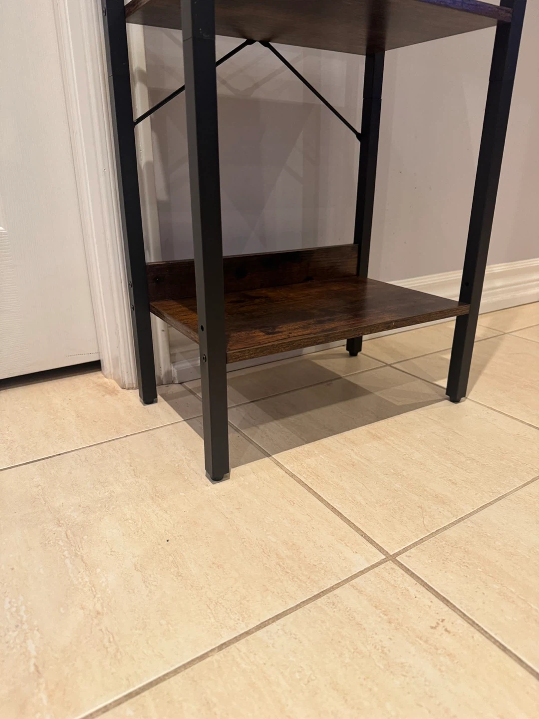 Rustic Industrial 5-Tier Tall Bookshelf - photo 3