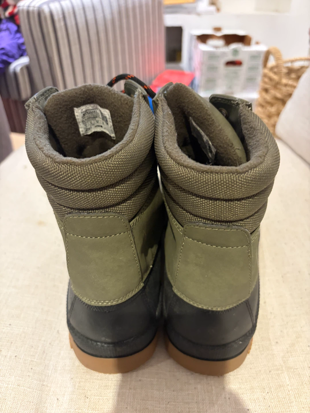 Sperry Saltwater Duck Boots Green - photo 2