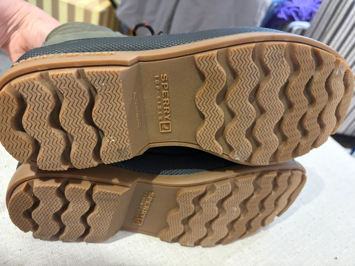Sperry Saltwater Duck Boots Green - photo 3