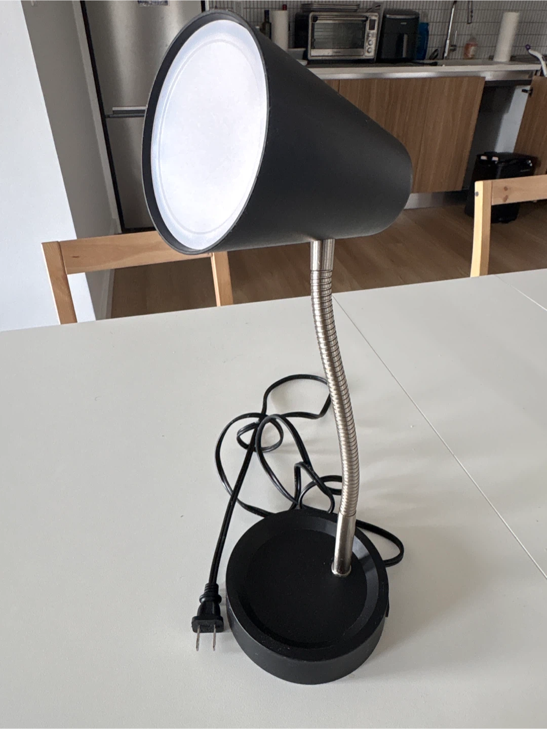 Black Flexible Neck Desk Lamp - photo 2