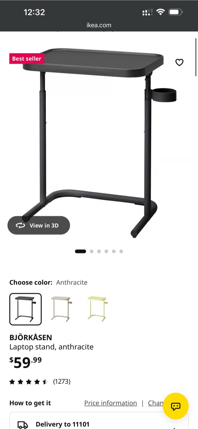 Ikea Foldable table