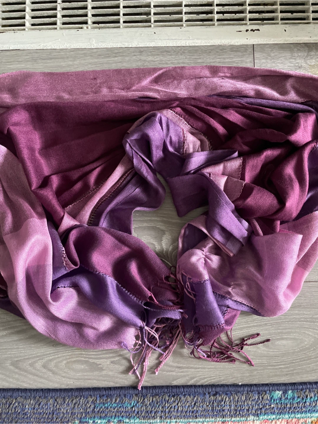 🏈 Purple Pashmina Scarf