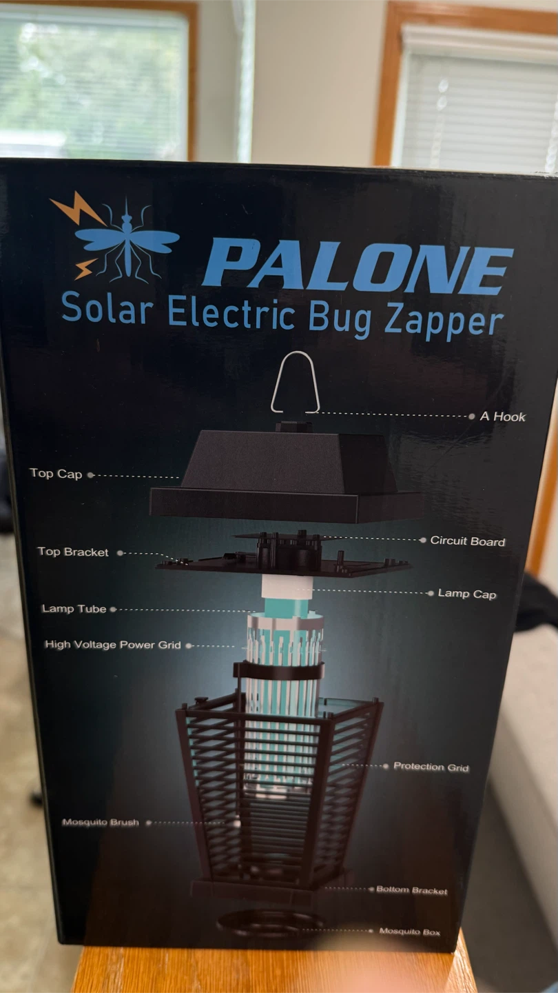 PALONE Solar Electric Bug Zapper - photo 2