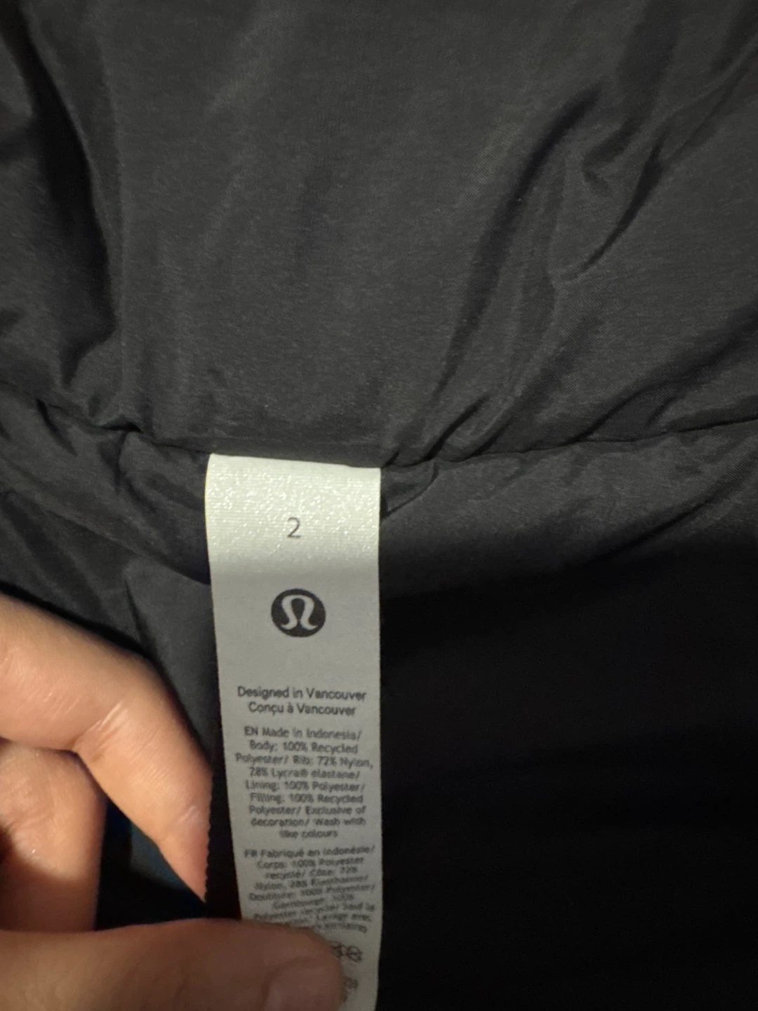 Lululemon Sleek City Jacket, Black, Size 2 - photo 5