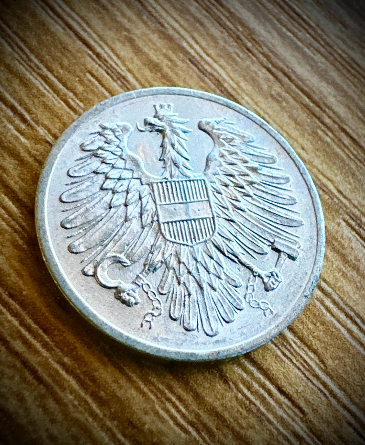 1954 Austrian 2 Groschen Coin
