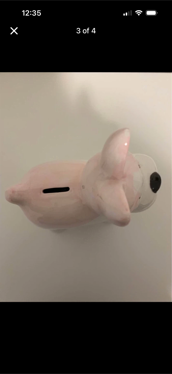 Ceramic Dog Piggy Bank - photo 3
