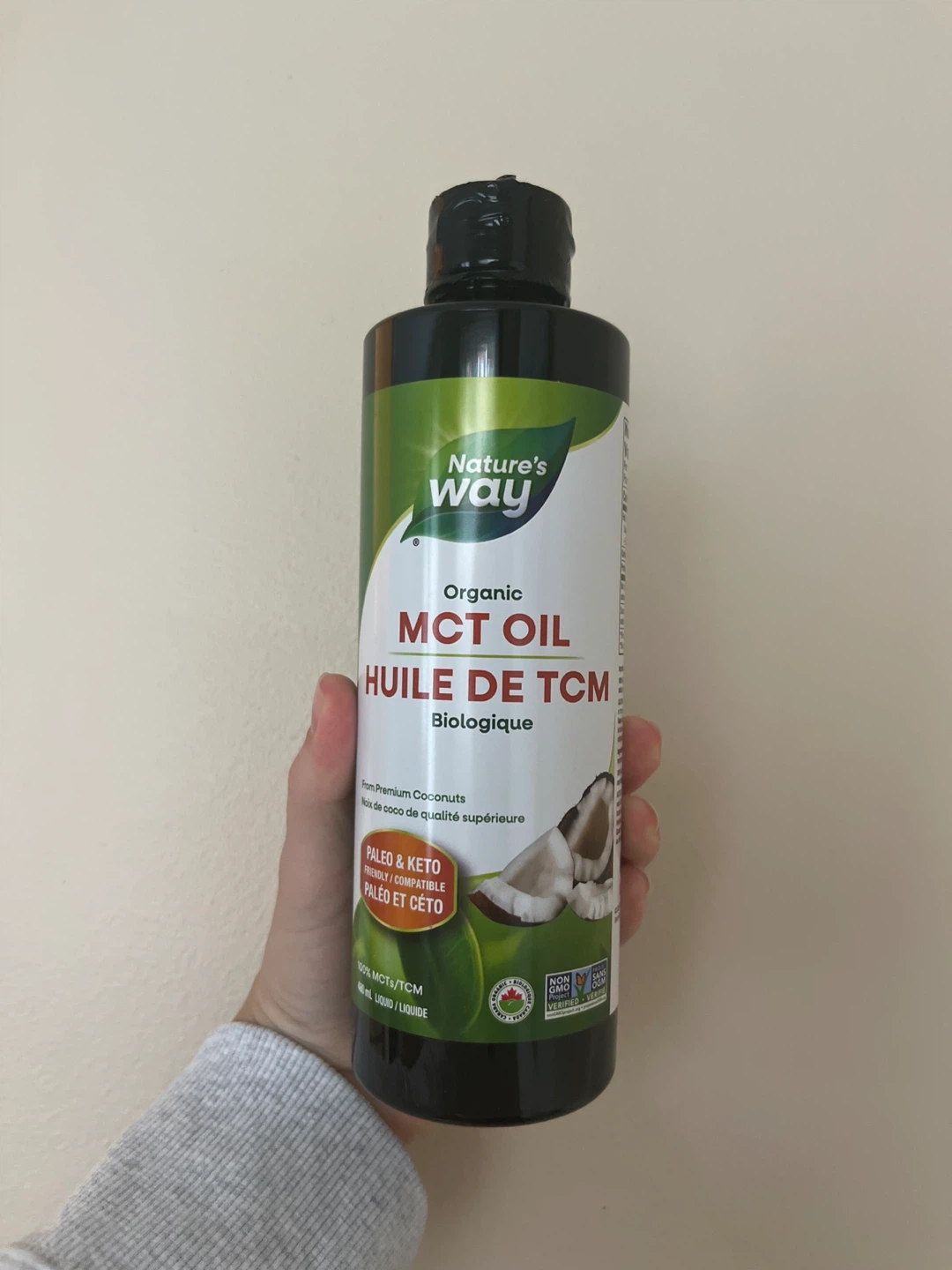Sealed Nature's Way Organic MCT Oil 480ml