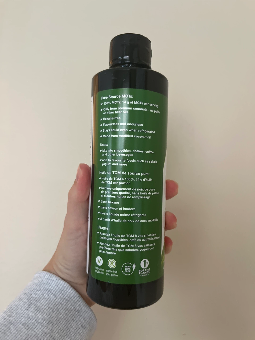 Sealed Nature's Way Organic MCT Oil 480ml - photo 2