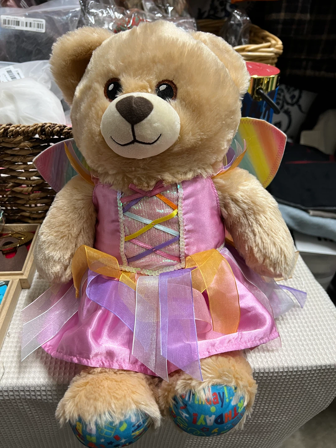 🏈 Build-A-Bear Fairy Teddy Bear