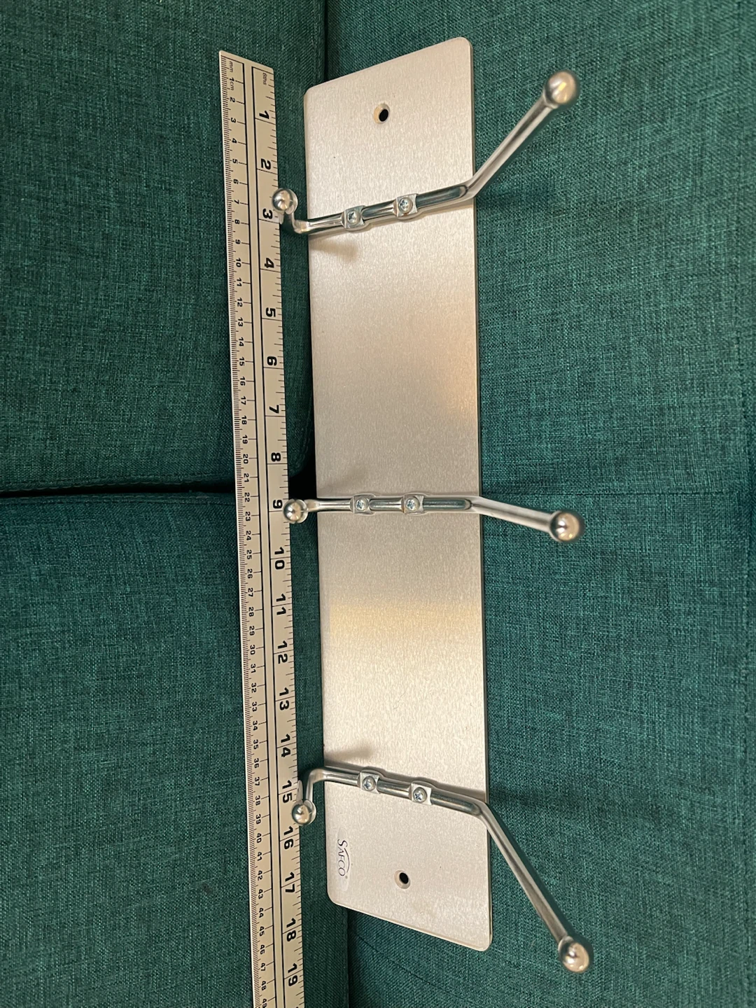 Safco 3-Hook Wall-Mounted Rack - photo 3