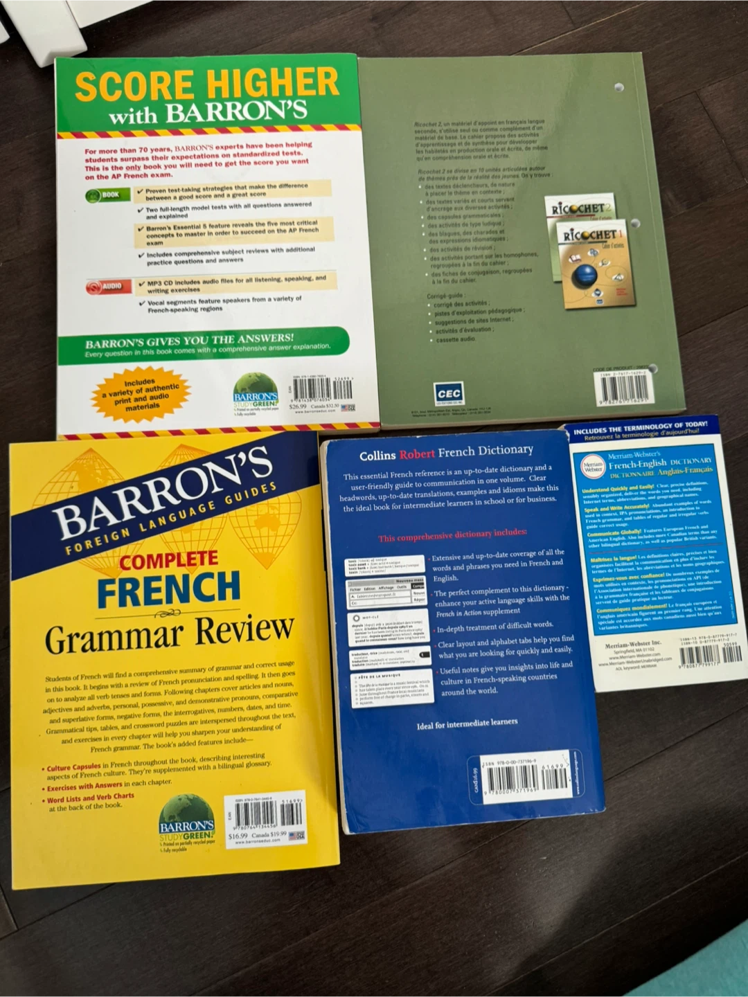 Set of 4 French Language Learning Books 🏈 - photo 2