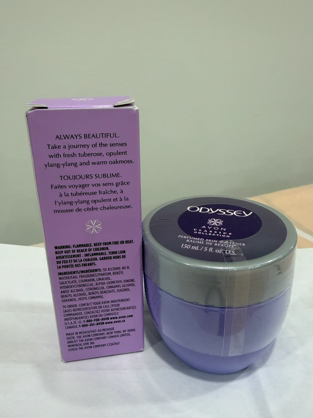 Avon Odyssey Perfume 2 piece set 🏈 - photo 2