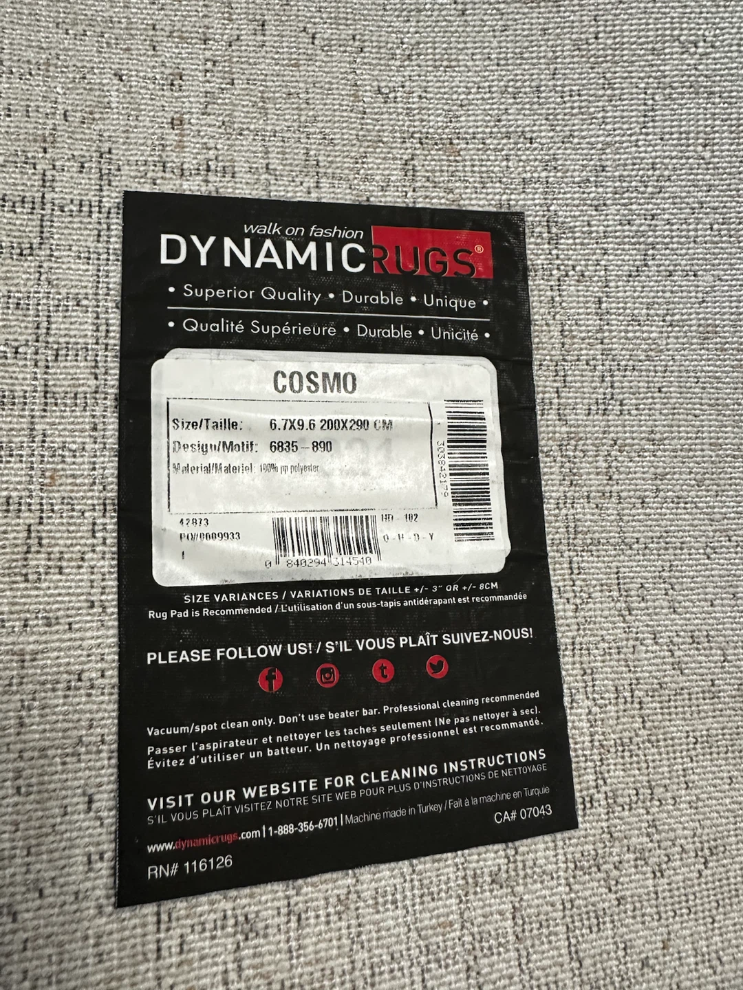 Dynamic Rugs Cosmo Area Rug - photo 4