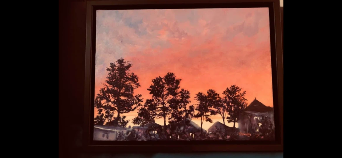 Art- Original Art- oil, 11x14, by Calgary Artist, framed