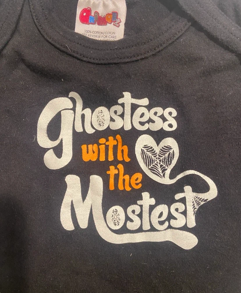🏈 Halloween Long Sleeve Cotton Baby Bodysuit 3-6M - photo 2