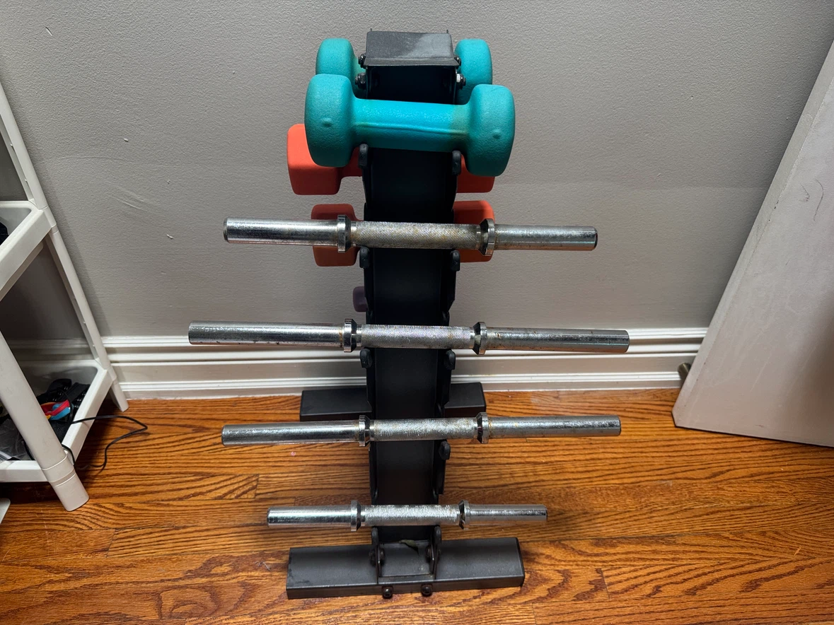 Dumbbell Rack with Assorted Weights - photo 2